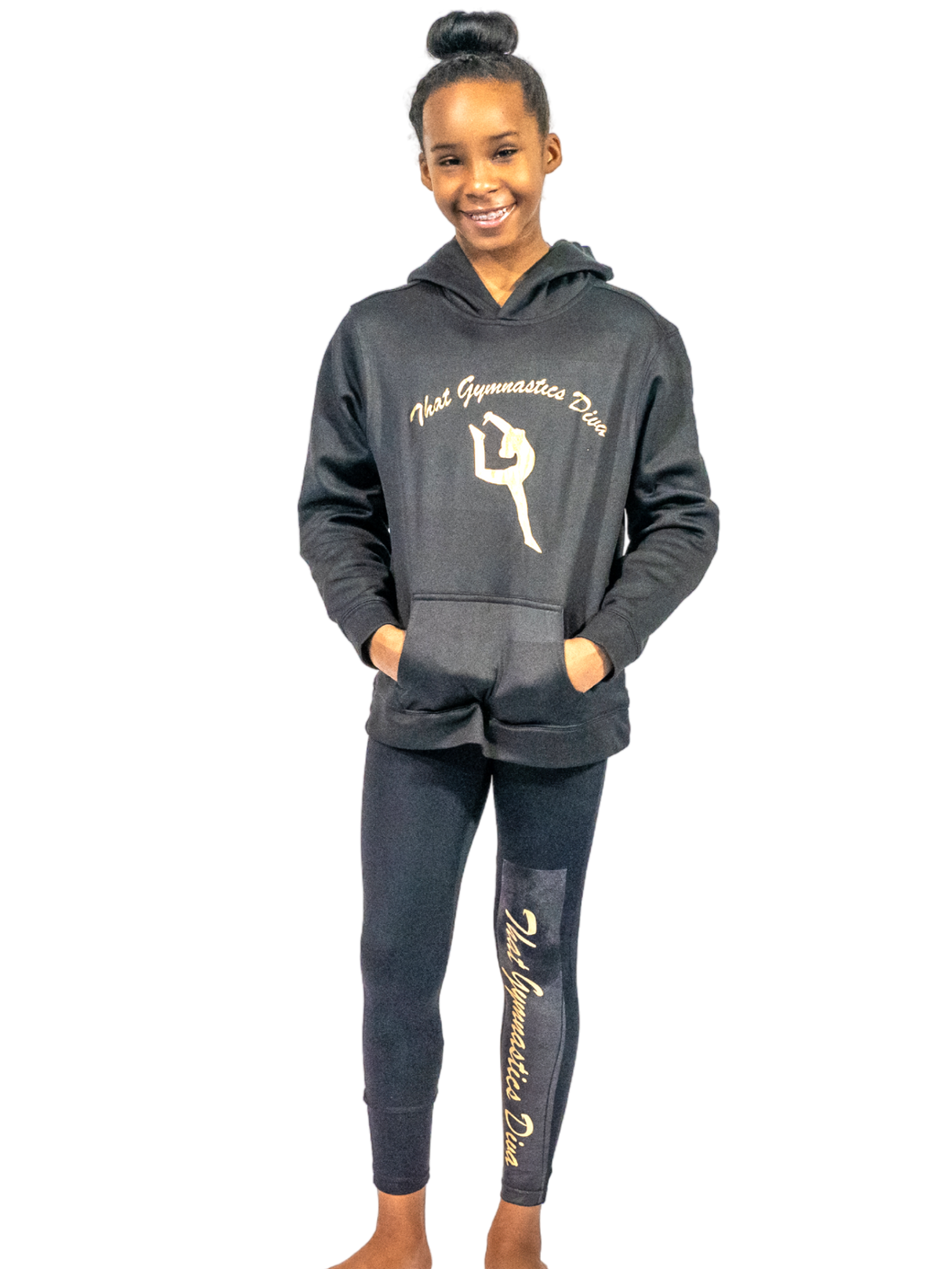 TGD Gold Duo (Pullover Hoodie and Compression Leggings)